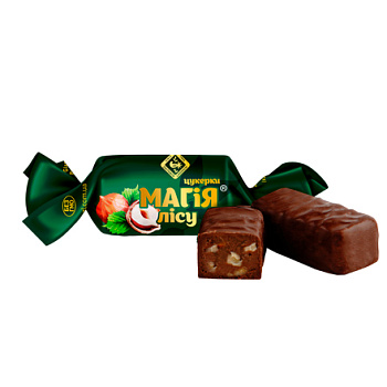 Цукерки глазуровані "Магія лісу" 1 кг (шт)